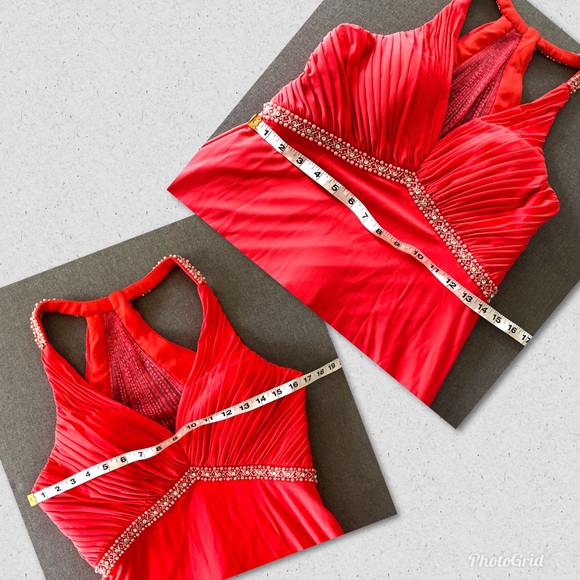 CACHET Formal Gown Beaded floor length - Picture 8 of 11